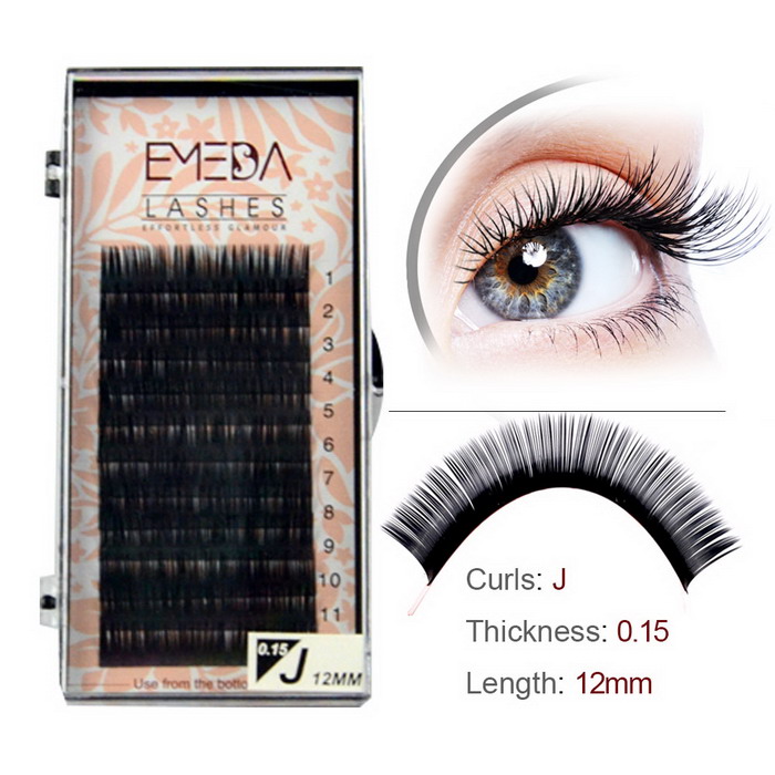 Wholesale Silk Mink single Eyelash Extensions SN-PY1